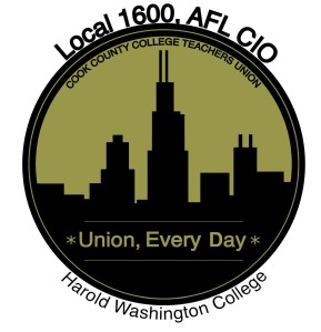 Black and Gold H.W.C. Local 1600 Logo